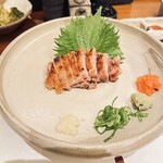 心斎橋かわぐち - 薩摩シャモのタタキ