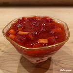 御料理 寺沢 - イチゴのコンフィチュール