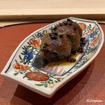 御料理 寺沢 - 岩手牛の蕨巻き