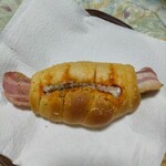 セラヴィ - ウインナーソーセージがベーコンの長さあります。お得です。