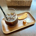 バルバルキッチンアメリ - 食後のアイスコーヒーS(¥300)