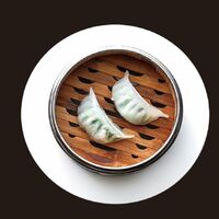 エビニラ蒸し餃子