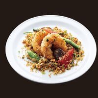 大海老の広東風スパイス炒め