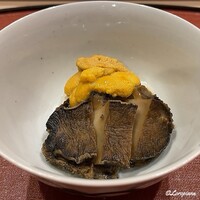 御料理 寺沢 - 蝦夷あわびと無添加うにの飯蒸し