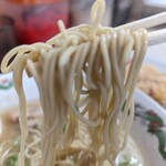 白龍ラーメン - 麺