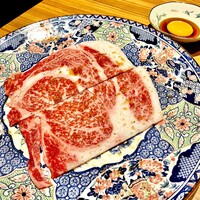 中目黒焼肉 登牛門 - 20240613リブロース焼きすき①