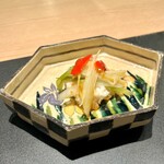 蓬左茶寮 - 焼きハモ