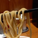 麺屋 真心 - 中太麺