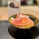 蓬左茶寮 - 焼き玉蜀黍とビゴール産生ハム