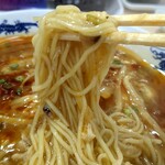 中華麺キッチン まくり - 酸辣麺（スーラーメン）。選べる札幌麺or福岡麺は、勿論福岡麺をチョイスするでしょ！
