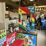 牛小屋のアイス - 店内。
