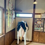 牛小屋のアイス - 店内。