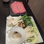 しゃぶしゃぶ すき焼き 焼肉　兜　奥座 - 