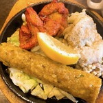 インド料理専門店 マサラ・マスター - ビールセットのシシカバブとティカ