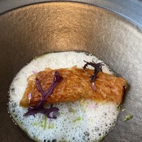 タワーズレストラン クーカーニョ - 金目鯛の鱗焼き