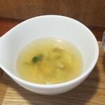 キッチン ブルー グローブ - 最後のスープ