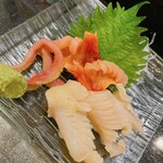すし おおまさ - 赤貝、みる貝