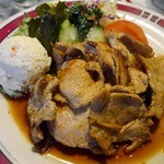 レストラン こだま - 生姜焼きアップ