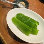 和座わざ - 生ピーマンむぎ味噌