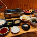 黒毛和牛専門店 もうもう亭 - 「お好み定食 特」（2,100円）