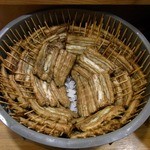うなぎ しら澤 - 白焼き　準備中
