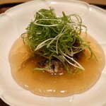 銀座 安久 - 稚鮎の甘酢餡掛け