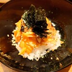 銀座 安久 - シャケご飯