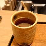 銀座 安久 - 焙じ茶