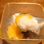 銀座 安久 - レモンシャーベット