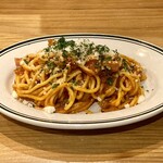 文化商店 - ベーコンとハラペーニョのパスタ(1,650円)