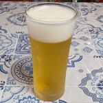 壽門飯店 - 生ビール(小)￥450