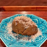 薪鳥新神戸 - マッシュルーム　鶏ぶしがけ