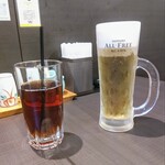 焼肉 わがんせ - ドリンク到着♪