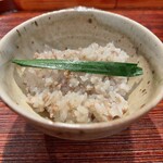 薪鳥新神戸 - 薪焼きそぼろご飯