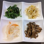 焼肉 わがんせ - ナムル盛り♪