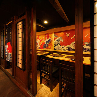 2名様～ご利用頂ける個室席をご用意♪幅広いシーンでご利用◎