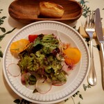 レストランカズラベ - ランチサラダ