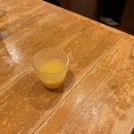 牛や たん平 - オレンジ生搾り