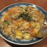 森清 - 揚げ魚のあんかけ