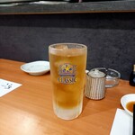 居酒屋いとう - ほうじ茶ハイ 400円