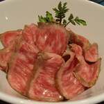 鉄板焼 Baknos - A5黒毛和牛プレミアム 炙りステーキ重 