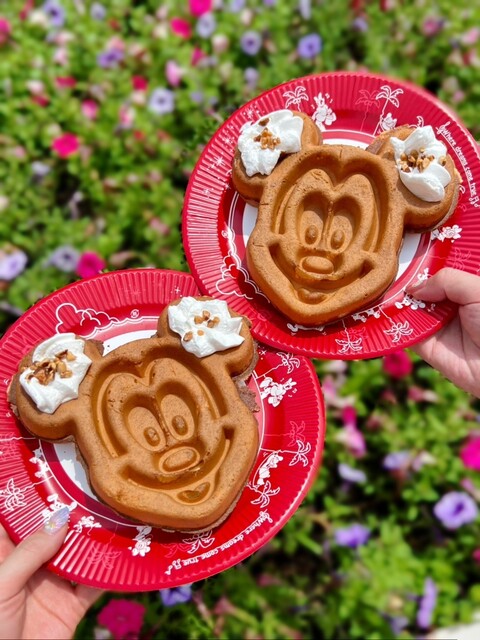 ディズニーランド ミッキー パンケーキメーカー ワッフル