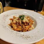 波へい - ペンネボロネーゼ