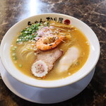 自家製麺 ら～めん かり屋 - エビ塩ら～めん