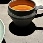 GapricE - 最後はほうじ茶を頂きます