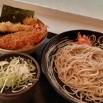 ゆで太郎 - 料理写真:ミニのり弁セット(冷)　❌700→⭕600円