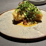 GapricE - サクサク穴子のフリット、香草野菜とソースと共に。兎に角ボリュームたっぷり！
