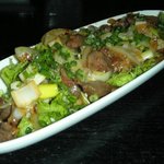 満月茶家 - 砂肝のねぎ炒め