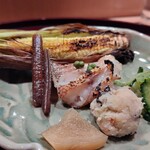いまゐ - 甘鯛、ヤングコーン、蕗、卯花、新生姜、ゴーヤ