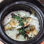 いまゐ - 鮎の土鍋 ご飯